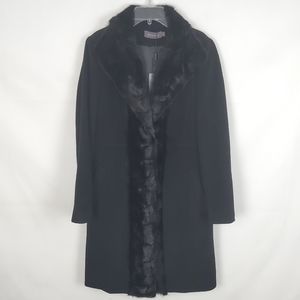 Brand New Rare Poths Overcoat Size S | Elegant Winter Fall Cocktail Office Party